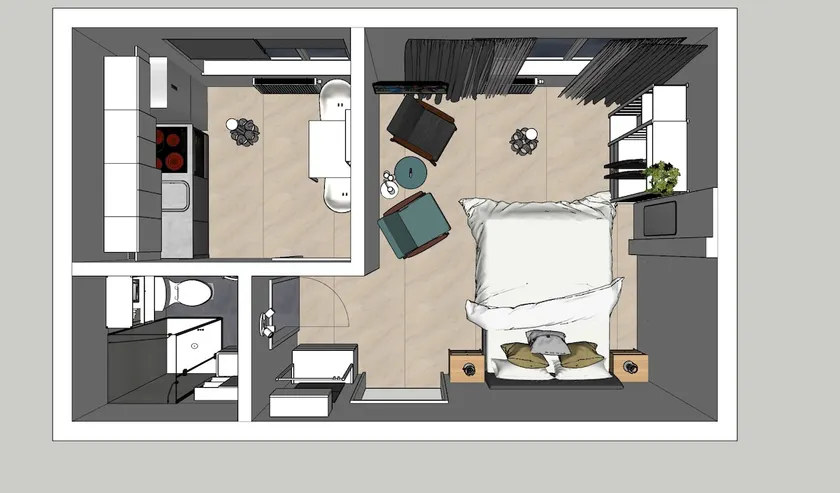 City Apartment Rudolf 26m2 - Image 1