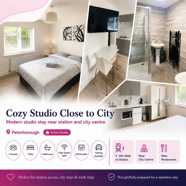 Cozy studio close to city (AR2) - Image 1