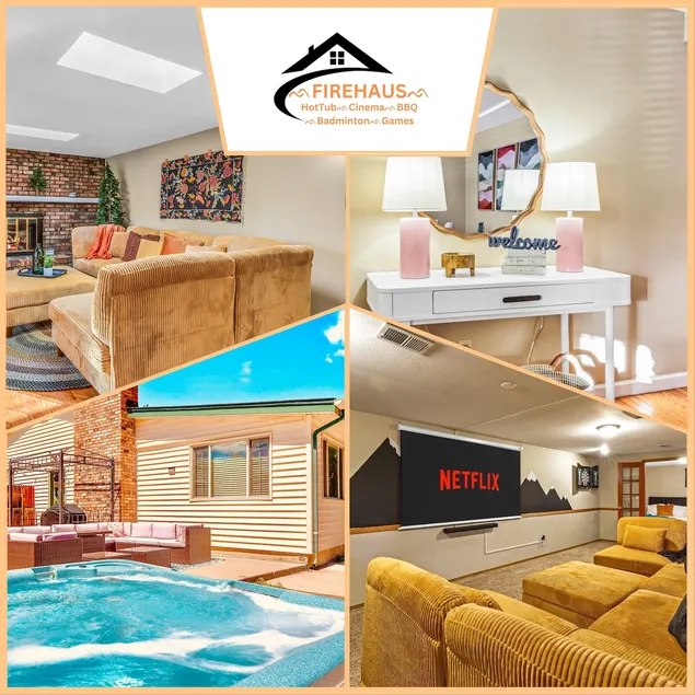 ᨒFireplaceᨒHot tubᨒGamesᨒBBQᨒBadmintonᨒCinema - Image 1