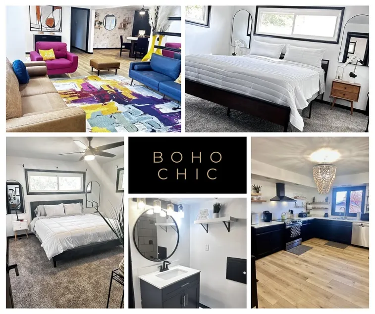 Boho Chic sleeps 7. Close to Spotsplex & Hwy 55! - Image 1
