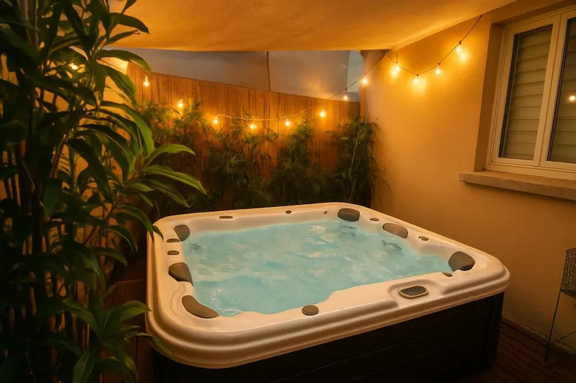 Black Lux Spa-Jacuzzi & Sauna • Home Cinema - Image 1