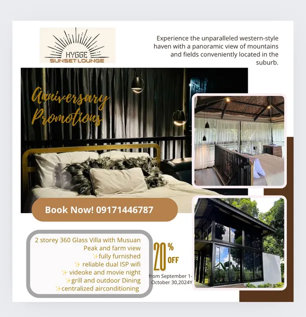360 Glass Villa in Don Carlos Bukidnon(hygge home) - Image 1