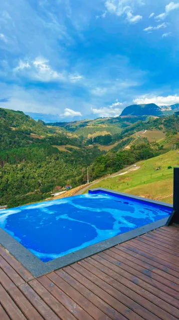 Sapphire Chalet with Pool - Nature's Charms - Image 1