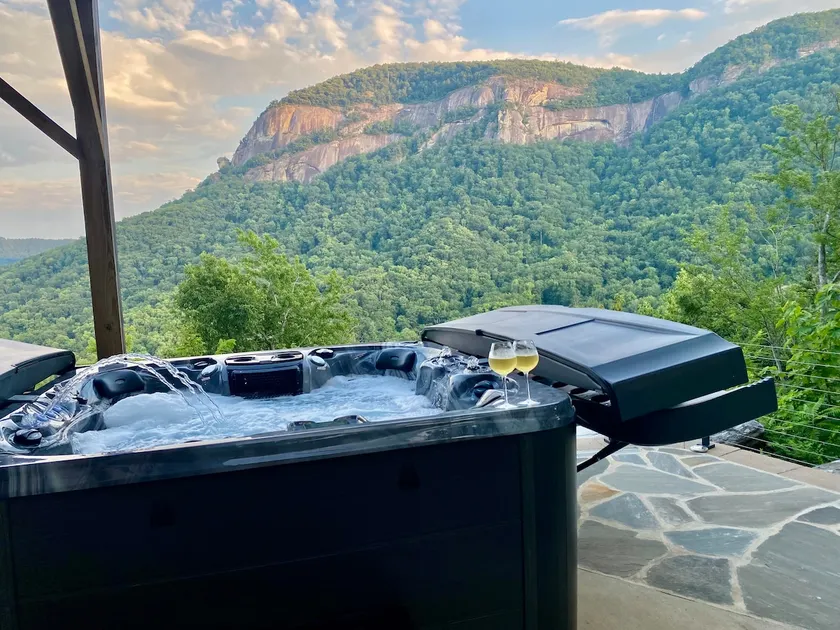 Mountain & Waterfall Views • Hot Tub • 3 King Beds - Image 1