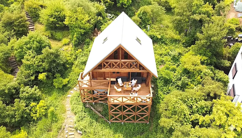 [One group per day] Private spa retreat with a view of Sagami Bay | Sauna and hot spring bath - Image 1