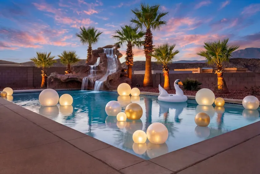 Mansion fits 34 | Movie-Theater + Luxury Backyard - Image 1