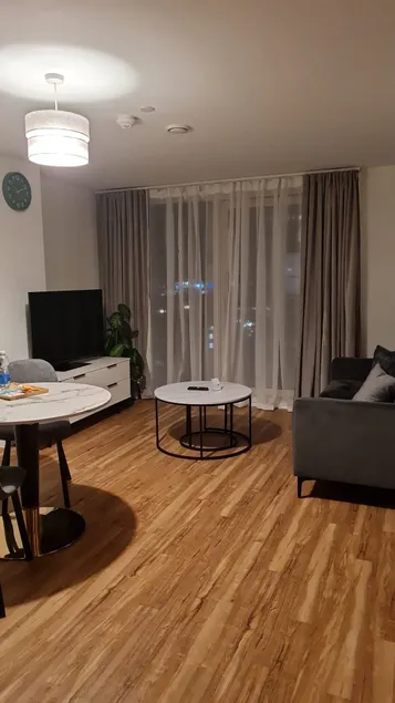 Luxury Flat: Big Balcony, Gym, Wifi, & Kitchen - Image 1