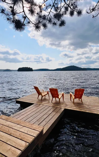 Mary Lake Muskoka Retreat | Private Dock+Fall View - Image 1