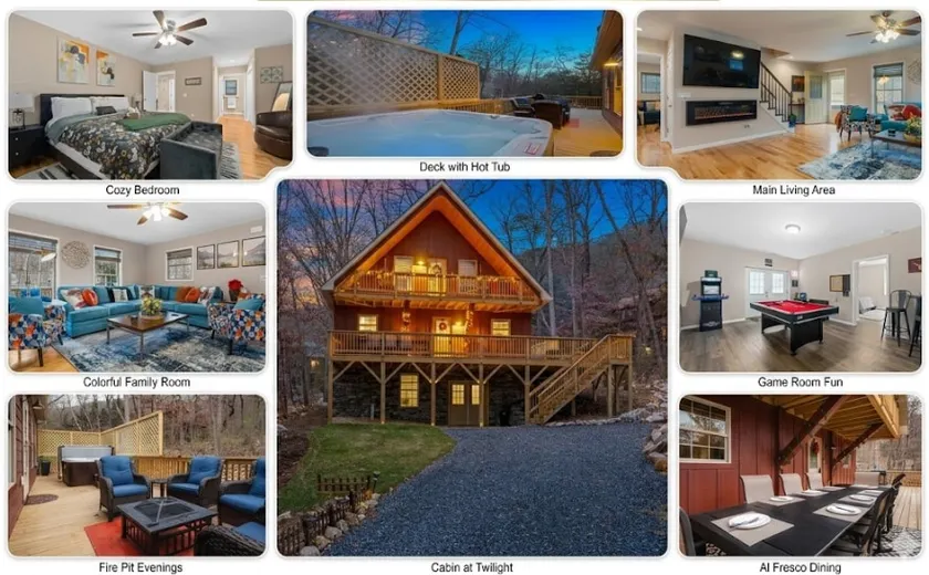 Massanutten resort fun escape at the Woodpecker Chalet - Image 1