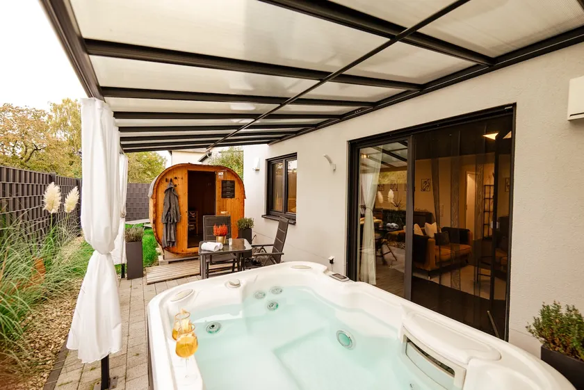 Appartamento accogliente e familiare con terrazza, sauna e idromassaggio | Vista sulla montagna - Image 1