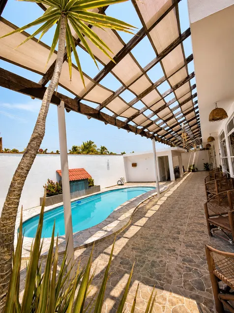 Loft with pool just steps from the ocean at Playa Chachalacas - Image 1