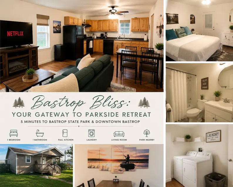 ”Bastrop Bliss: Your Gateway to Parkside Retreat” - Image 1