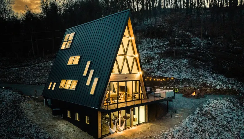 Ava A-Frame•Hot Tub•Theater•Hidden Stair•EV Charge - Image 1