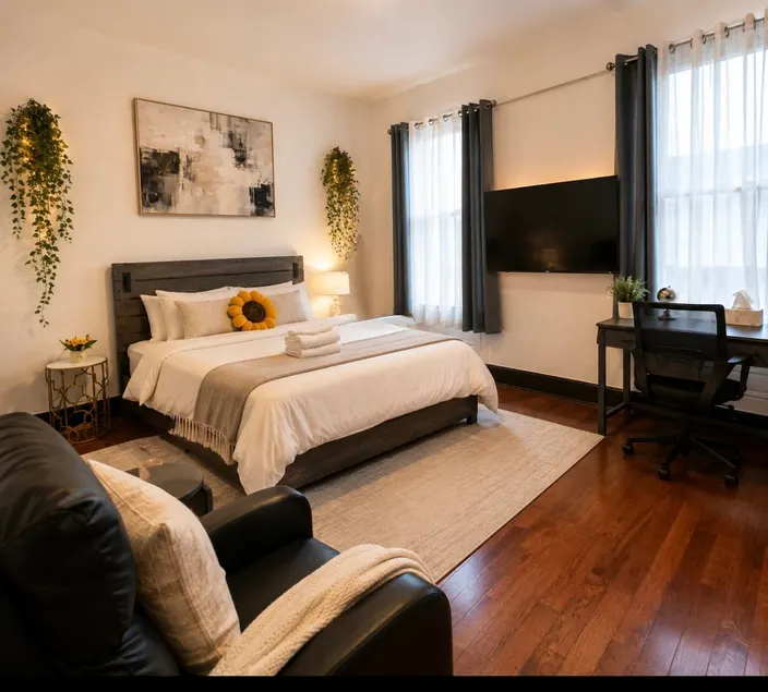 Philadelphia City Center Love Luxury House (King Bed) Perfect Kitchen, 8 minutes from Wells Fargo, Welcome Home! - Image 1