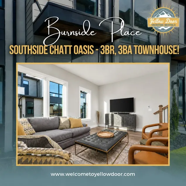 Southside Chatt Oasis 3BR, 3BA Townhouse! - Image 1