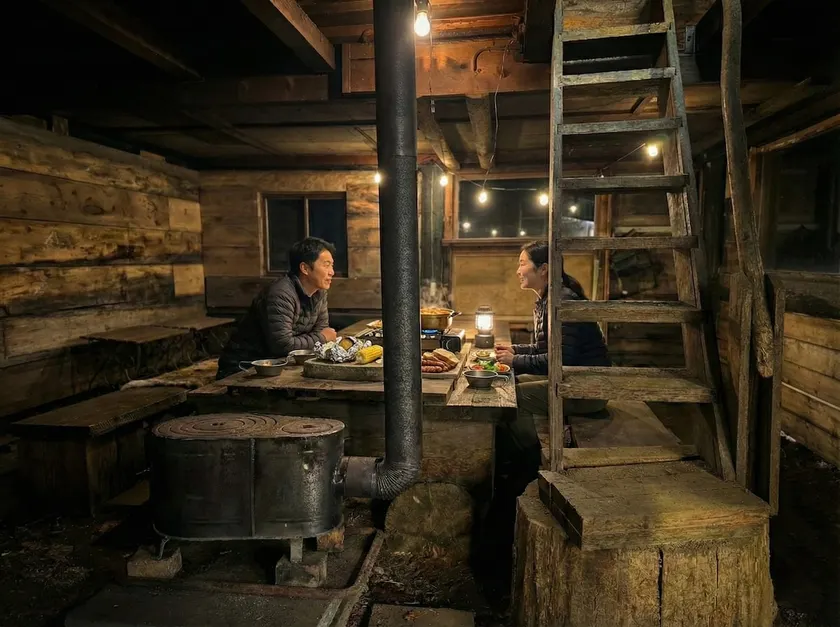 [Tokachi] 1-3 people / Forest hideout, Irori, sauna, dogs OK | Yaneuri - Image 1