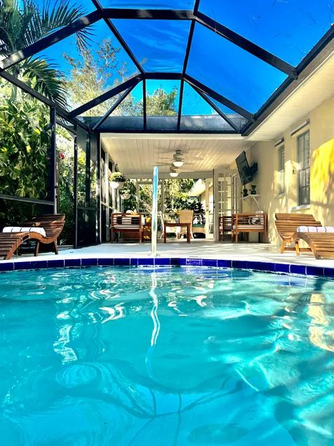 “The garden house” With very private heated Pool - Image 1