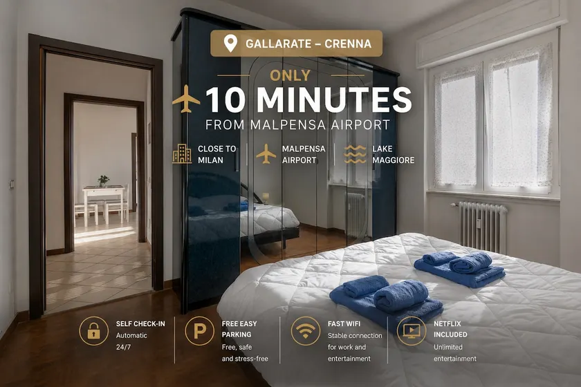 10 min from MXP Airport - Free parking and Netflix - Image 1