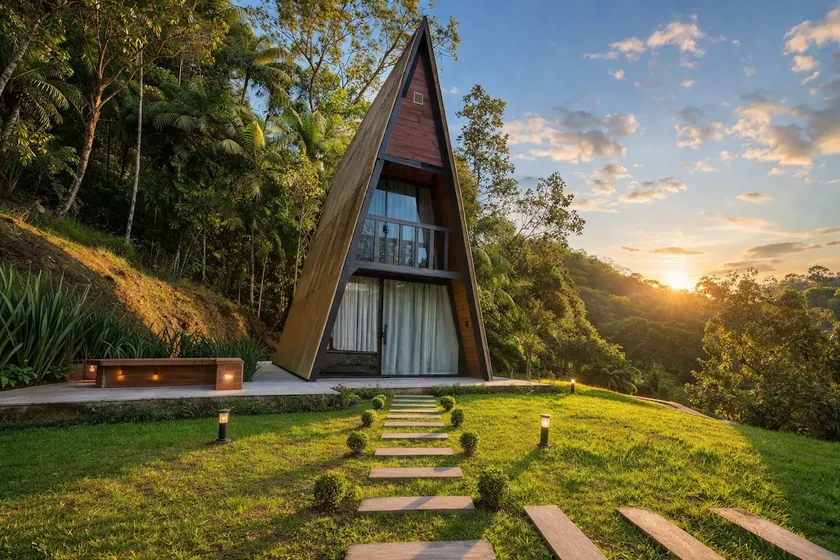 Exclusive Chalet with Hot Tub Surrounded by Nature | BNU - Image 1