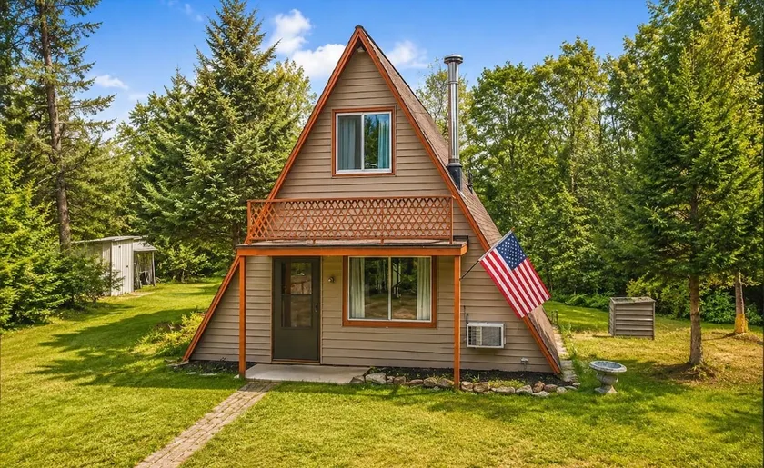 A-Rare A-Frame Mid-Century Cabin - Image 1