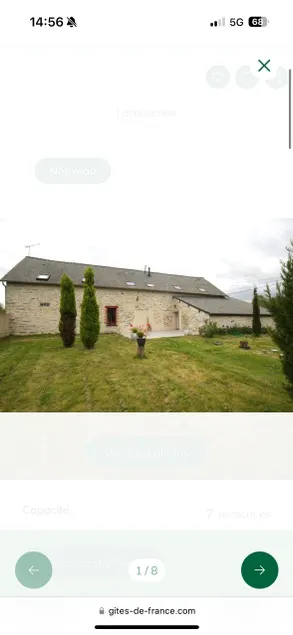 Gîte for 7 people per week - Image 1
