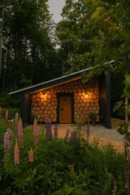 The Woodshed High rise Wood Burning HOT Tub - Image 1