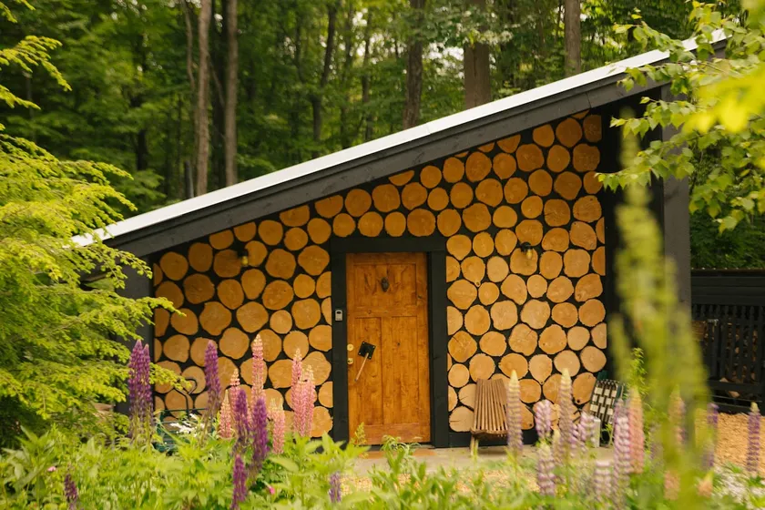 The Woodshed High rise Wood Burning HOT Tub - Image 1