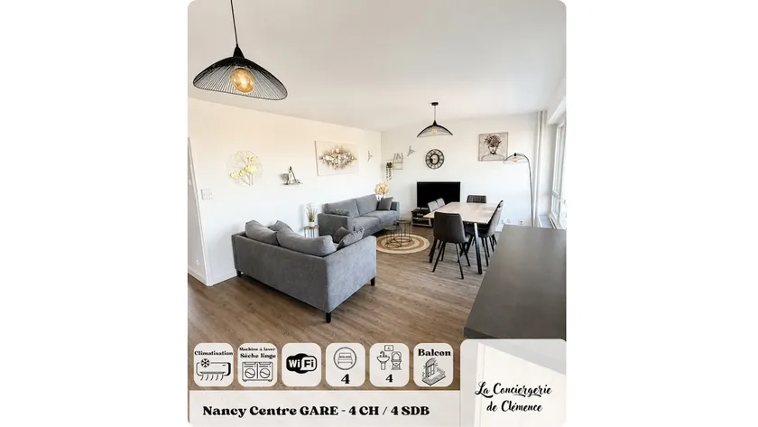 Nancy Center Station 4 Bedrooms - 4 Bathrooms - Image 1