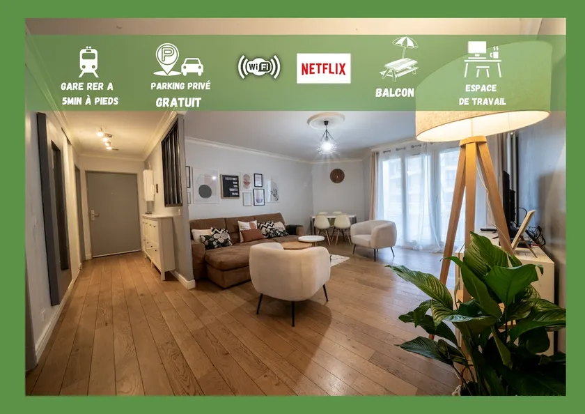 Station 5 min/Free Private Parking/Netflix - Image 1