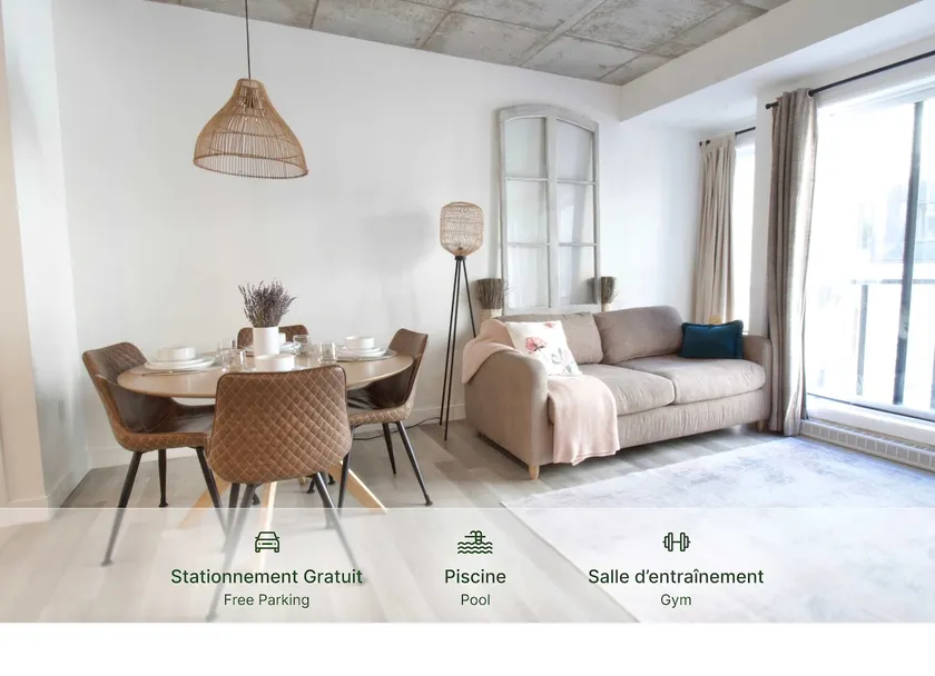 Near Old Quebec, parking/pool included - Image 1
