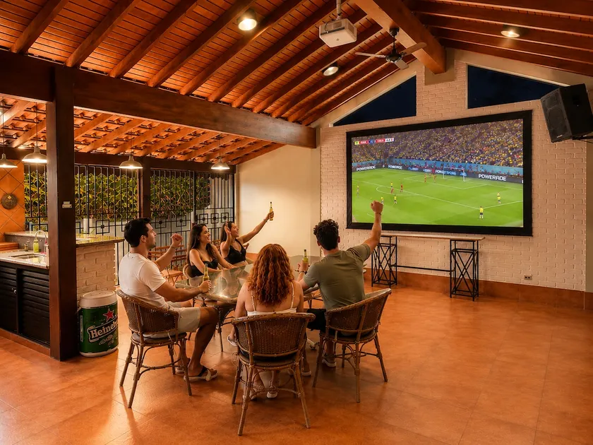 150” Cinema, Sound, Pool, and Amazing Barbecue Area - Image 1