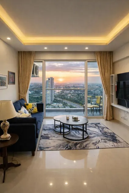 ONE BEDROOM APARTMENT With Balcony & City View In ELYSIUM TOWER OPPOSITE CENTAURUS MALL ISLAMABAD - Image 1
