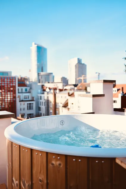 luxurious penthouse with jacuzzi and sauna - Image 1