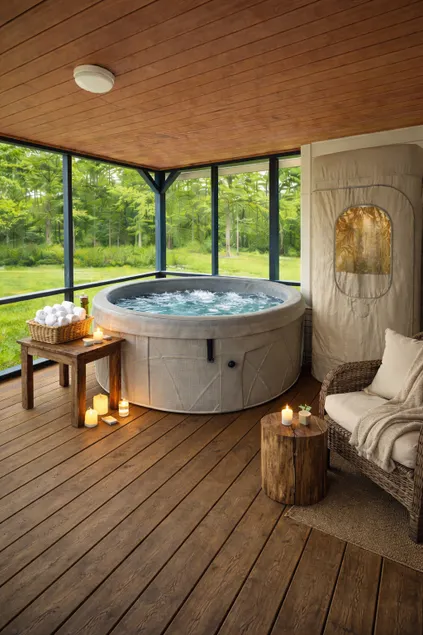 25% off • Pet-Friendly Hot Tub + Sauna - Image 1