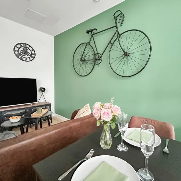 Duplex, Studio Le Cycle, clair, calme, parfait à 2 - Image 1
