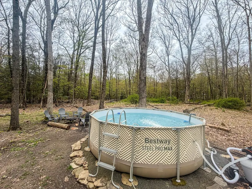 Hot Tub Secluded Fire Pit Hammock - Image 1