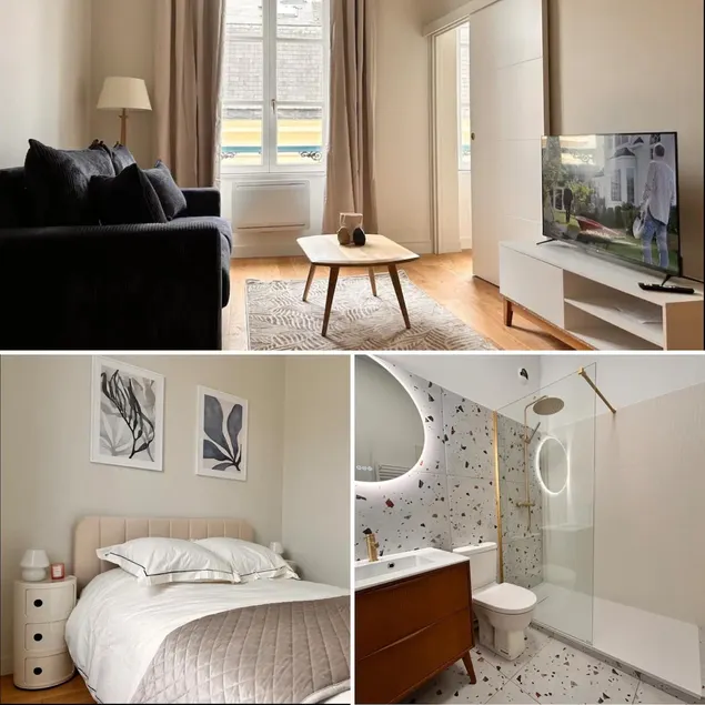 Chic&cosy retreat, steps from RER in historic town - Image 1