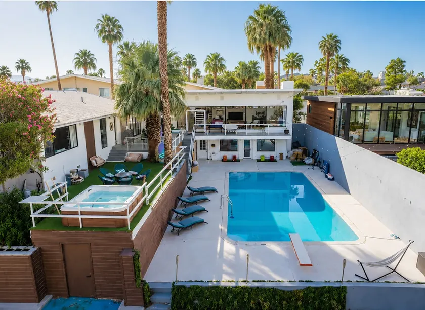 Elegant Mid-Century Villa | Views & Pool, Gym, Spa - Image 1