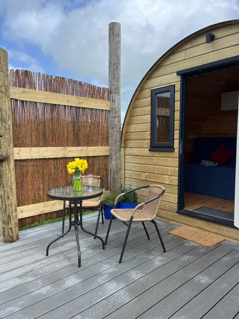 Little Penlee Glamping Pod - Image 1