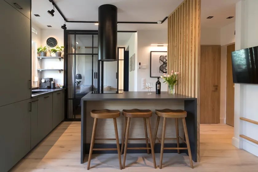 Modern, quiet penthouse with free parking - Image 1