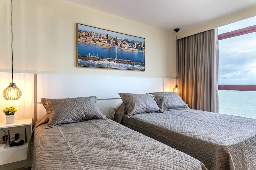 Beautiful studio on the seafront of Piedade Beach - Image 1