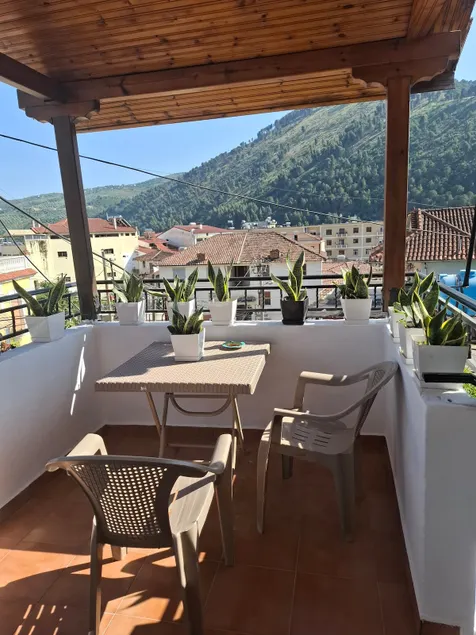 Rooftop Balcony – Central Berat · Unesco Old Town - Image 1