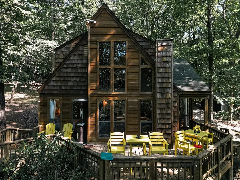 Come “just be” at cabin in trees/nature + birds - Image 1