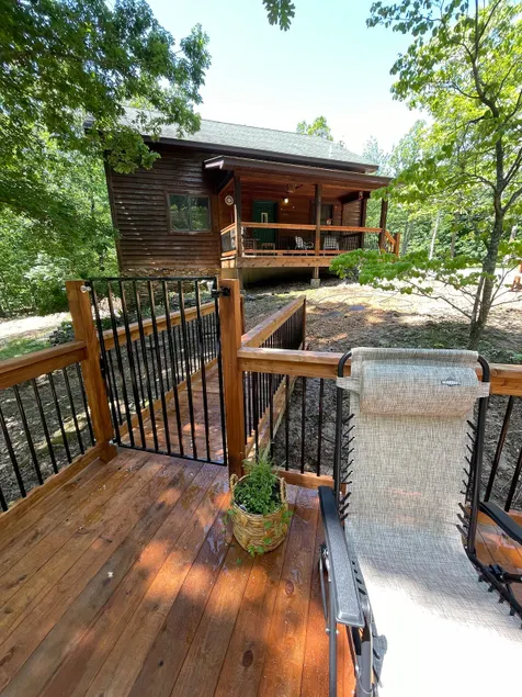 Real Cedar Cabin with Pool @ Blue Springs Ranch - Image 1
