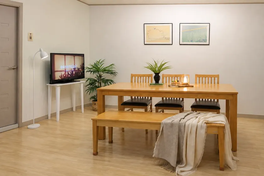 Cheonho Station 5 min - 2 rooms, max. 6 people #KSPO #Lotte World #3 queen-size beds - Comfortable home, Monde Stay - Image 1