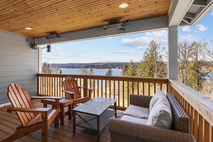 Olympic Mt paradise above the Hood Canal! Hot-tub! - Image 1