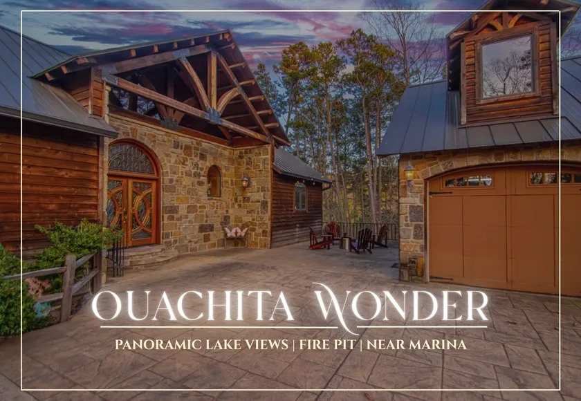 Lake Ouachita: Peaceful 4BR Getaway, Lake Views - Image 1