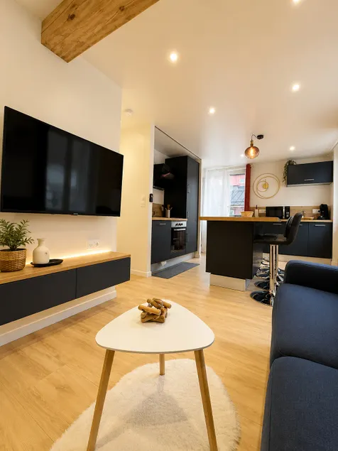 Luxurious, bright, unique 2-room apartment in Saint-Claude - Image 1