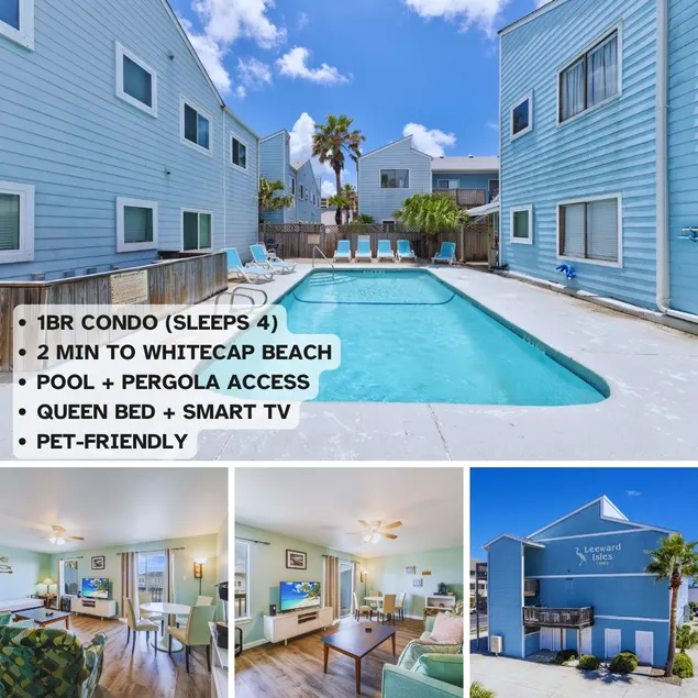 1BD Min2Whitecap+Pool+Pets OK+Boat+Walk2Beach - Image 1