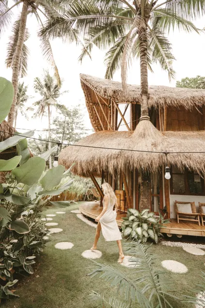 • Eco Bamboo House in Kuta Lombok • - Image 1